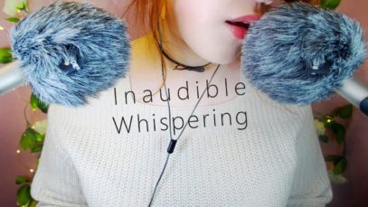 ASMR Soft Inaudible Whispering ? & Windscreen Cutting