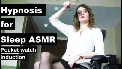 ASMR softly spoken hypnosis for sleep with Rachel, pocket watch induction for resisting subjects.