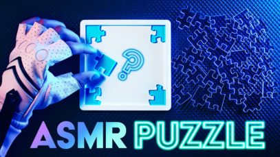 ASMR Solving JIGSAW PUZZLE 29 (Clicky Plastic) ?NO TALKING