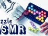 ASMR Solving Stars TETRIS PUZZLE (Clicky Plastic Sounds) ?NO TALKING for SLEEP