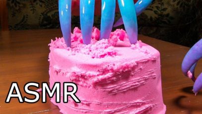 ASMR Sound kinetic sand & asmr nail tapping, scratching
