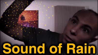 ASMR Sound of Rain 1 –  Imitated Rain with White Balance Card 40mins