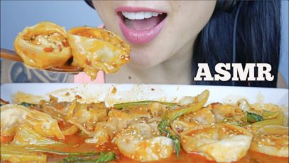 ASMR SPICY CHILI OIL DUMPLINGS (EATING SOUNDS) NO TALKING | SAS-ASMR