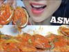 ASMR SPICY ENOKI MUSHROOM + ABALONE (SOFT CRUNCH EATING SOUNDS) NO TALKING | SAS-ASMR