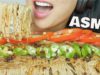 ASMR SPICY ENOKI MUSHROOM (EXTREME CRUNCHY EATING SOUNDS) NO TALKING | SAS-ASMR