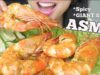 ASMR SPICY GIANT SHRIMP THAI BOIL (EATING SOUNDS) NO TALKING | SAS-ASMR