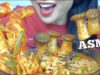 ASMR SPICY KING CRAB + ENOKI, CLAMSHELL, OYSTER MUSHROOM FEAST (EATING SOUNDS) NO TALKING | SAS-ASMR