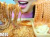ASMR SPICY OCTOPUS vs. SALMON NOODLES + FIRE SAUCE + ENOKI (EATING SOUNDS) NO TALKING | SAS-ASMR