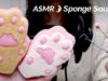 [ASMR] Sponge Sounds / No Talking / 3dio / スポンジの音