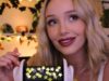 ASMR SPOOKY TRIGGER WORDS! whispers w/ some rambles, tapping + scratching on pumpkin