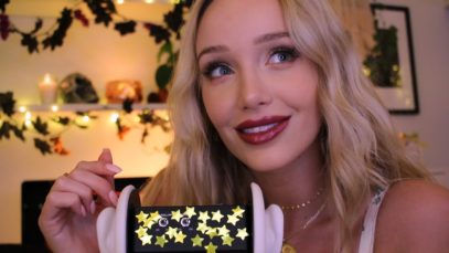 ASMR SPOOKY TRIGGER WORDS! whispers w/ some rambles, tapping + scratching on pumpkin
