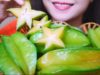 ASMR Star Fruit ( Crunchy Juicy EATING SOUNDS) No Talking | LINH-ASMR