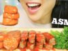 ASMR STEAK + CANDIED YAMS (EATING SOUNDS) NO TALKING | SAS-ASMR