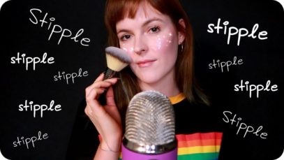ASMR Stippling You to Sleep (Slow, Fast, Mixed) ♥️ BLUE YETI PRO