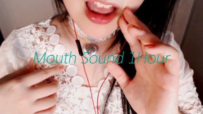 ASMR Strong & Close Mouth Sound 1H (No Talking)