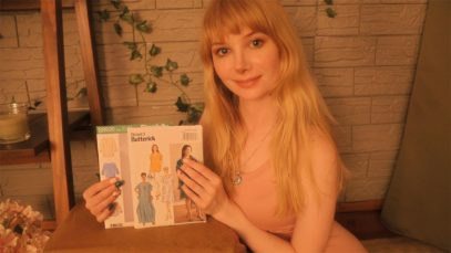 ASMR Summer 2019 Sewing Patterns ? Whisper / Crinkles / Paper Sounds