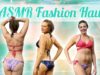 ASMR Summer Fashion Haul Try On with 3Dio Whispering & Fabric Sounds, YOINS Sale Going on Now!