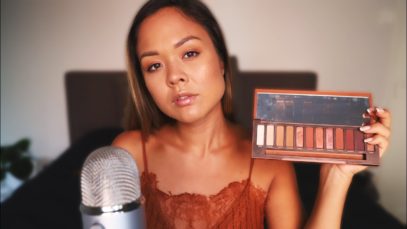 ASMR SUOMI ? Rento meikkivideo ? (Naputtelua, korkkiääniä, kuiskauksia)