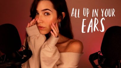 ASMR Super Closeup Whispers All Up in Your Ears