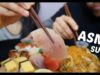 ASMR SUSHI (NO TALKING EATING SOUNDS) | SAS-ASMR