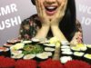 ASMR SUSHI NO TALKING (THANK YOU FOR 10K) EATING SOUNDS | SAS-ASMR