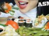 ASMR SUSHI PLATTER (EATING SOUNDS) NO TALKING | SAS-ASMR
