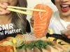ASMR Sushi Platter (NO TALKING EATING SOUNDS) | SAS-ASMR