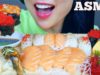 ASMR SUSHI PLATTER *SASHIMI + NIGIRI + ABURI (EATING SOUNDS) NO TALKING | SAS-ASMR