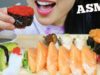 ASMR SUSHI PLATTER *SASHIMI + NIGIRI (EATING SOUNDS) NO TALKING | SAS-ASMR