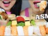 ASMR SUSHI PLATTER *SISTERS EDITION (EATING SOUNDS) NO TALKING | SAS-ASMR
