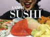 ASMR SUSHI SASHIMI (NO TALKING) EATING SOUNDS | SAS-ASMR