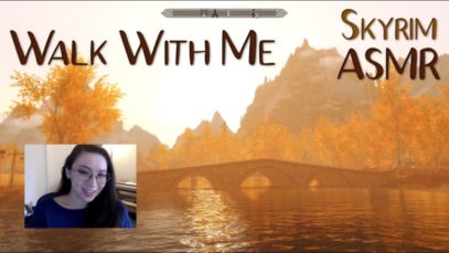ASMR | Take an Autumn Walk With Me in Skyrim ?