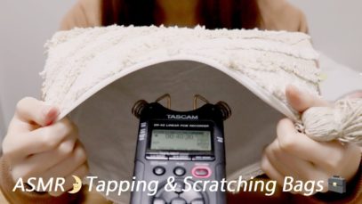 [ASMR] Tapping & Scratching Bags? / No Talking 鞄の音