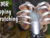 ASMR tapping & scratching NO talking Long Nails silver theme Special order for Night Cat