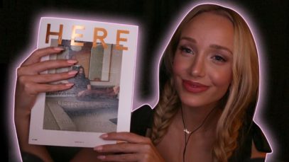ASMR Tapping & Tracing On Books ?