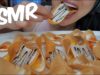 ASMR Thai Crispy Pancake ขนมเบื้อง (EATING SOUND) No Talking | SAS-ASMR