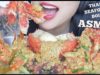 ASMR THAI SEAFOOD BOIL CRAB PRAWNS OCTOPUS ENOKI MUSHROOMS (EATING SOUNDS) NO TALKING | SAS-ASMR