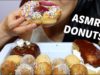 ASMR Tim Hortons DONUTS + TIMBITS (EATING SOUNDS) NO TALKING | SAS-ASMR