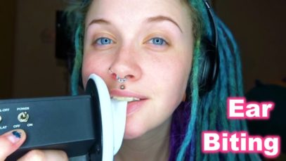 ASMR Tingly Ear Biting ? [BINAURAL]