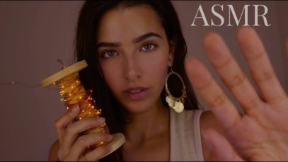 ASMR To Make You SO Sleepy (Brain massage, kisses, trigger words, echoes, mic brushing, humming…)