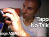 ASMR Touch Tapping 8.1 No Talking Tapping Ear to Ear