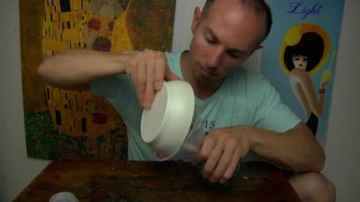 ASMR Trigger Therapy 2.2 No Talking – Coffee Beans, Salt & Chia Seeds in Glass Sounds