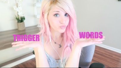 ASMR ♡ Trigger Words, whispering – soft spoken