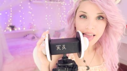 ? ASMR – trippy Layered Ear Eating