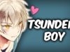 ASMR Tsundere Boy cuddles you up! Roleplay