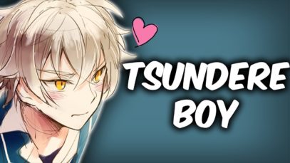 ASMR Tsundere Boy cuddles you up! Roleplay