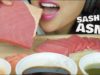 ASMR TUNA SASHIMI with SPICY MAYO & SEAFOOD SAUCE (EXTREME EATING SOUNDS) NO TALKING | SAS-ASMR