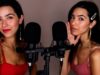 ASMR Twin Closeup Whisper to You (English + French)