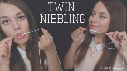 ASMR Twin Ear Licking and Nibbling Lo-Fi iPhone mic ? | АСМР Двойные звуки рта на микро от Айфона