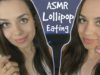 ASMR | Twin Lollipop Licking | ASMR CANDY EATING & Lips ? | Twin Tingles ✨